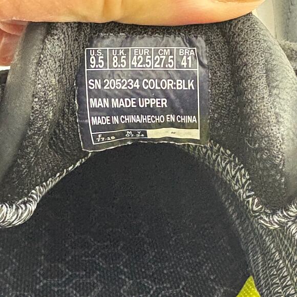 Skechers -Men's Relaxed Fit Garlan Pryor Waterproof Lace up Sneakers-Blk-Sz 9.5 - Picture 9 of 9